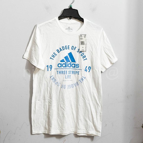 adidas Other - Adidas men graphic tee color WHITE